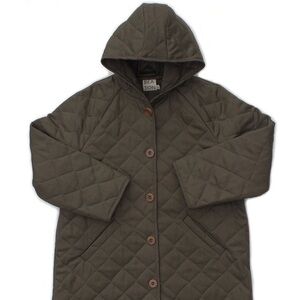 Beaton Linen Moving Coat